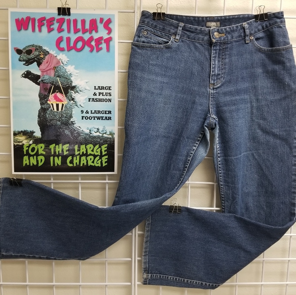 J. Jill Size 8 Stretch Denim Jeans